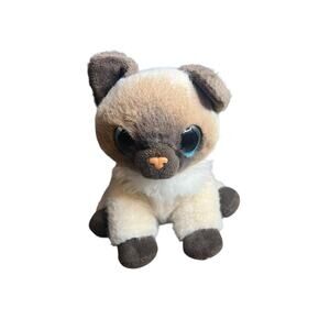 Zuru Pets Alive 6in Smitten Kittens Siamese Cat Mooloo Interactive Plush Works